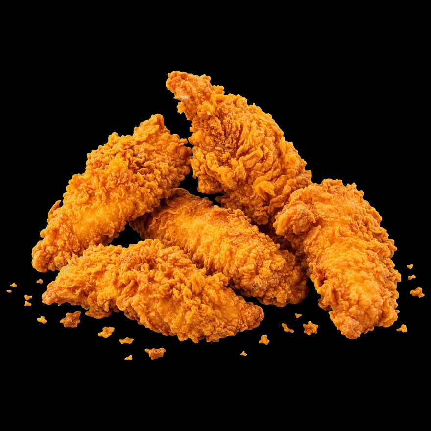 3 × Crispy Strips